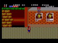 Double Dragon sur Sega Master System